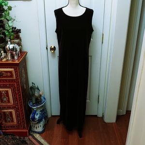 Vintage Dressing Cilo Purple Velvet Feel MaxiDress